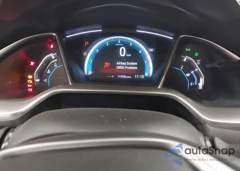 2018 Honda Civic Ex-L from USA, damaged, VIN JHMFC1F77JX003660